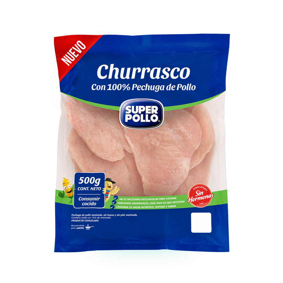 Churrasco de Pechuga de Pollo 500g