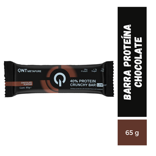 Barra de 40% proteína Crunchy Chocolate