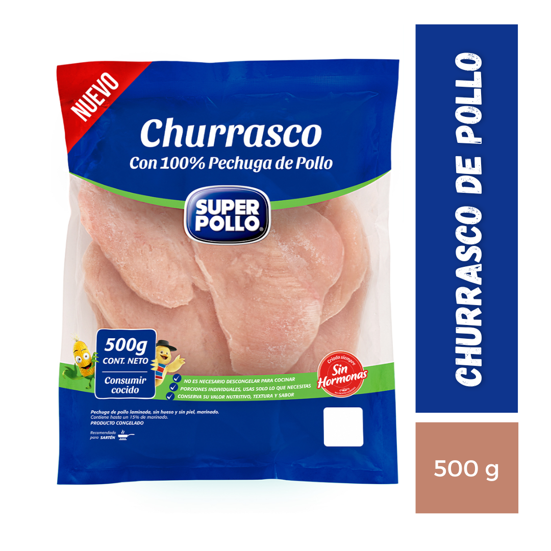 Churrasco de Pechuga de Pollo 500g