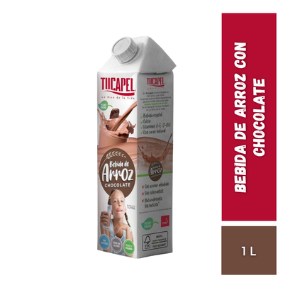 Bebida De Arroz Con Chocolate Tucapel, 1L