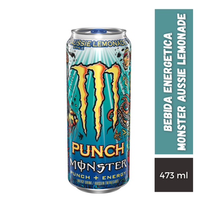 Bebida Energetica Monster Aussie Lemonade, 473ml
