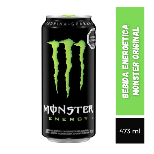 Bebida Energetica Monster Original, 473ml