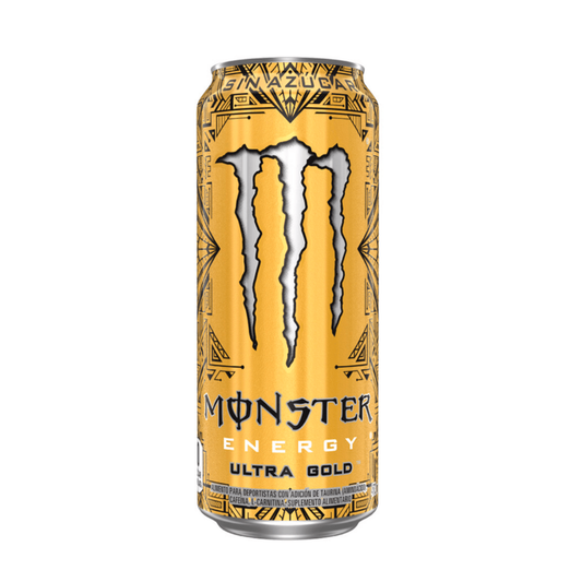 Bebida Energetica Monster Ultra Gold, 473ml