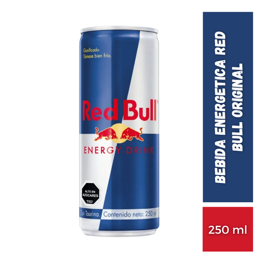 Bebida Energetica Red Bull Original, 250ml