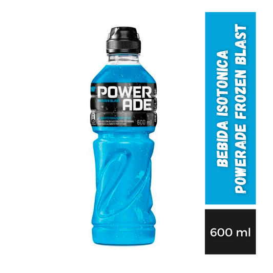 Bebida Isotonica Powerade Frozen Blast, 600ml