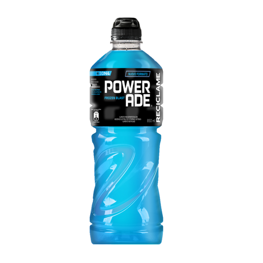 Bebida Isotonica Powerade Frozen Blast, 850ml