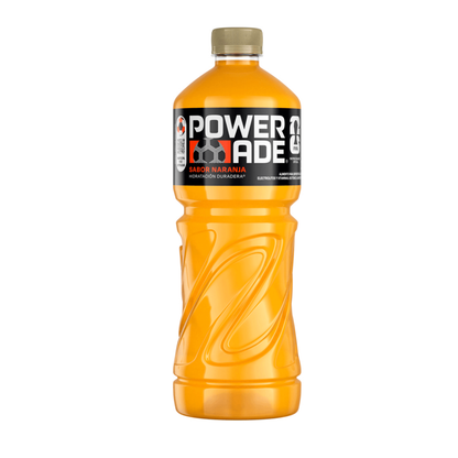 Bebida Isotónica Powerade Naranja, 1.1L
