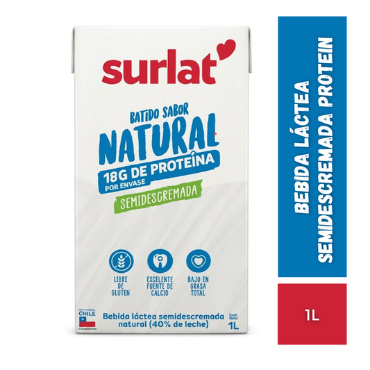 Bebida láctea Semidescremada Protein Surlat, 1L