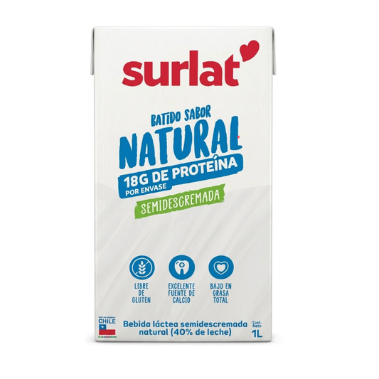 Bebida láctea Semidescremada Protein Surlat, 1L