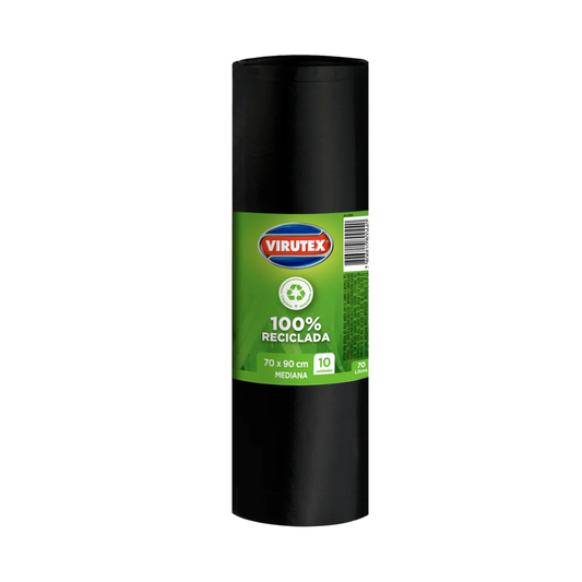 Bolsa De Basura Biorollo 70x90 Virutex, 10u