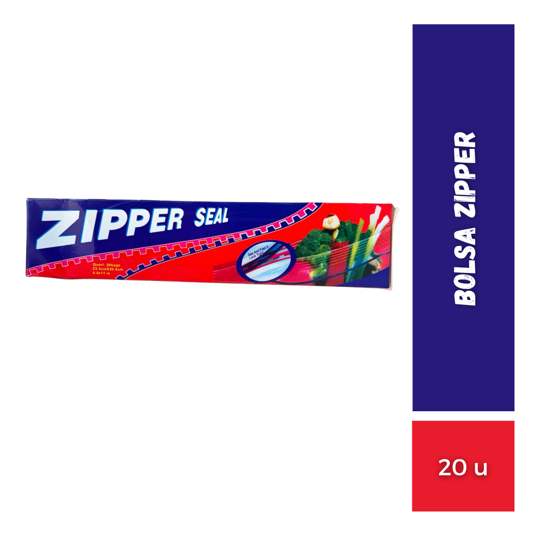 Bolsa Zipper, 20u