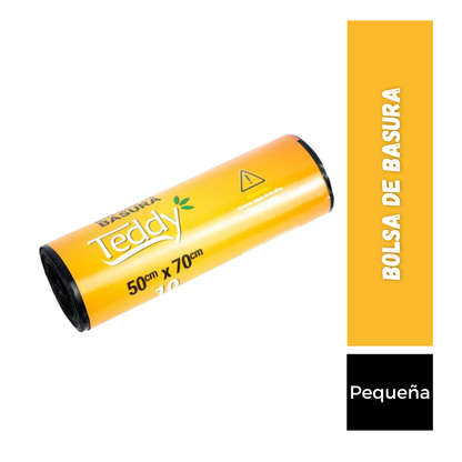 Bolsa de Basura Teddy 50x70cm, 10u
