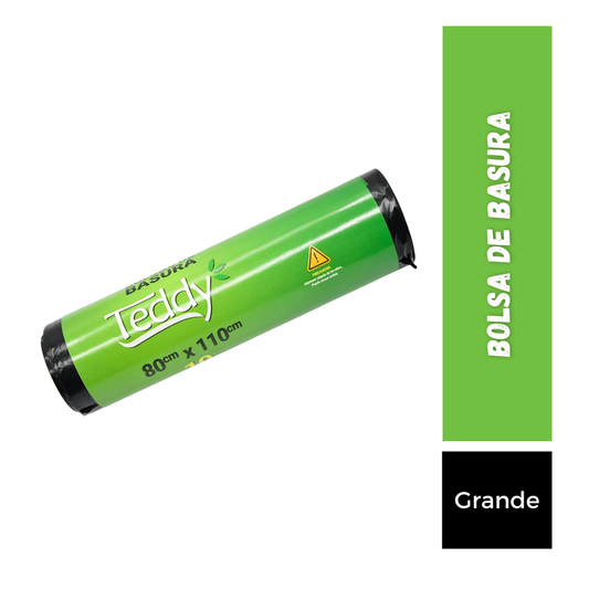 Bolsa de Basura Teddy 80x110cm, 10u