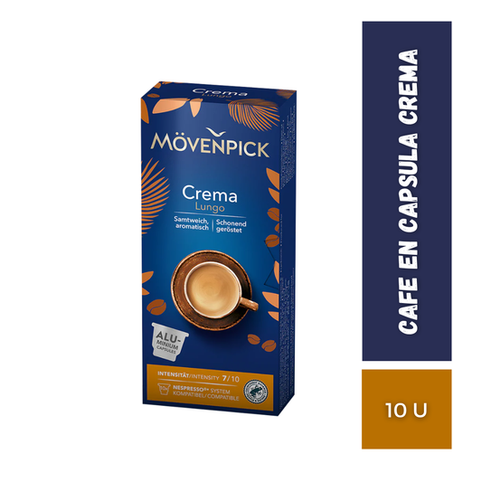 Cafe En Capsula Crema, 10u