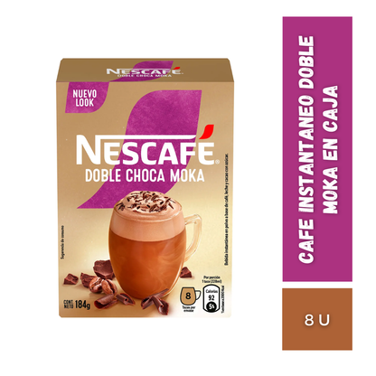 Cafe Instantaneo Doble Moka En Caja, 8u
