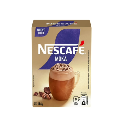 Cafe Instantaneo Moka En Caja, 8u