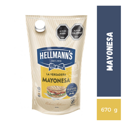 Mayonesa Hellmans 670g