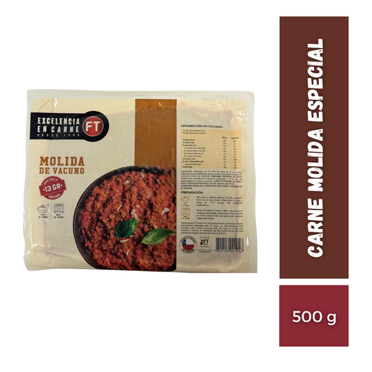 Molida de vacuno, 500g