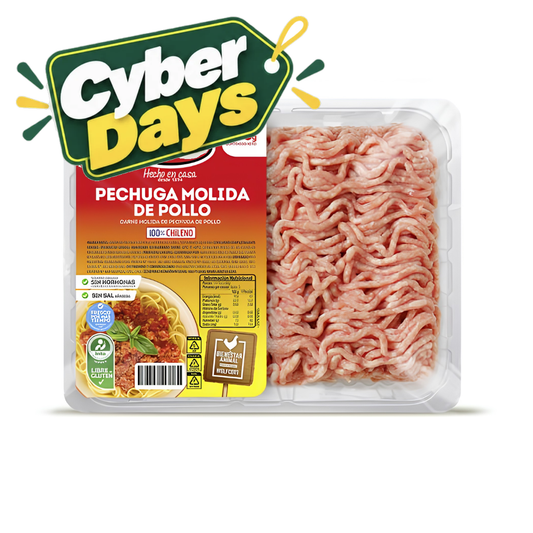 Carne Molida De Pechuga De Pollo Congelado Ariztia, 400g - Cyber Days