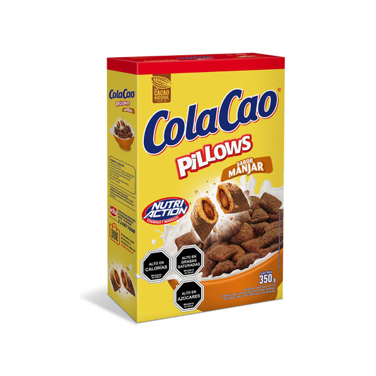 Cereal Cola Cao Pillows Manjar, 350g