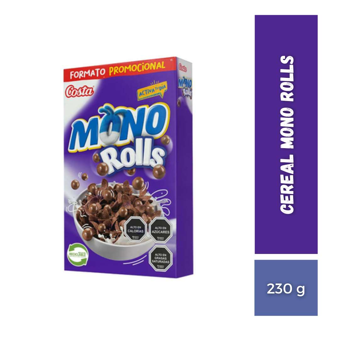 Cereal Mono Rolls, 230g