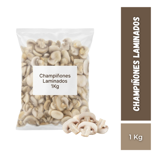 Champiñones Laminados, 1Kg