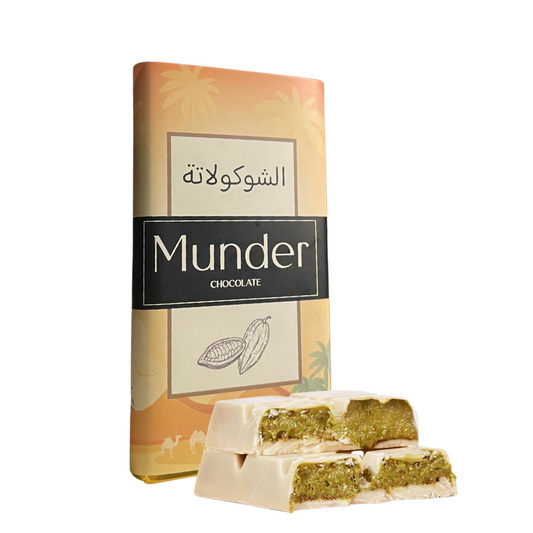 Chocolate Dubai Artesanal Blanco, 220g