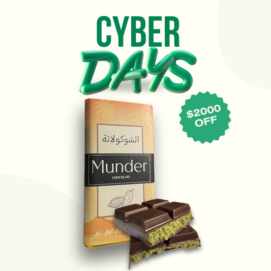 Chocolate Dubai Artesanal Negro, 220g