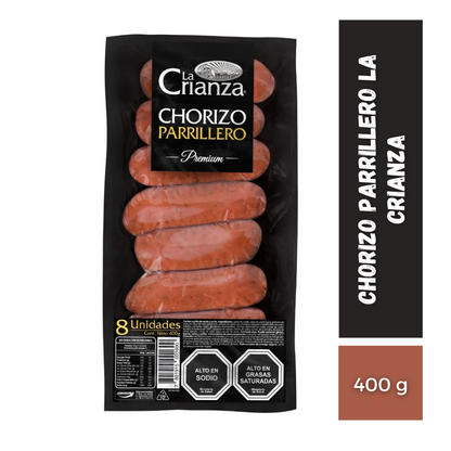 Chorizo Parrillero La Crianza, 400g