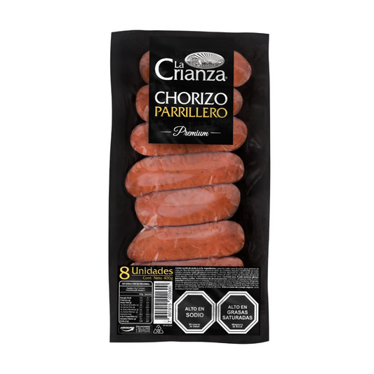 Chorizo Parrillero La Crianza, 400g