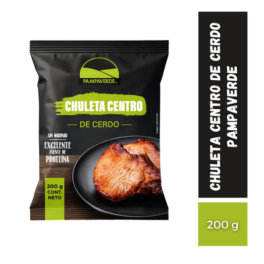 Chuleta Centro de Cerdo Pampaverde, 200g