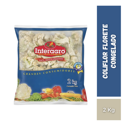 Coliflor Florete Congelado, 2Kg