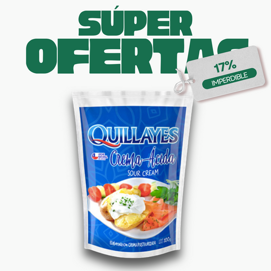 Crema Ácida Quillayes, 200g