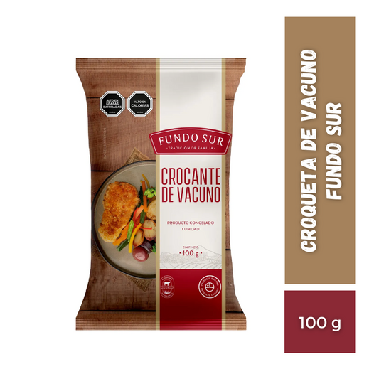 Croqueta de Vacuno Fundo Sur, 100g