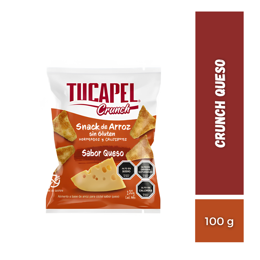 Crunch Queso Tucapel, 100g