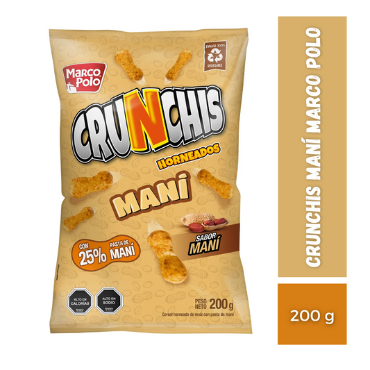 Crunchis Maní Marco Polo, 200g