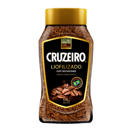 Cafe cruzeiro instantáneo 170g Vidrio