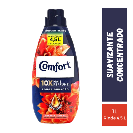Suavizante Comfort  Concentrado Energia Floral, 1L