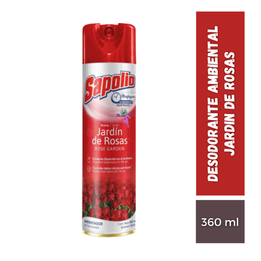 Desodorante Ambiental Jardin de Rosas, 360ml