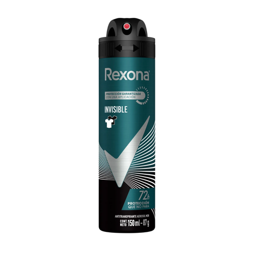 Desodorante Rexona Spray Men Invisible, 150ml