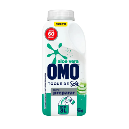 Detergente Concentrado Para Diluir Aloe Vera Omo, 500ml
