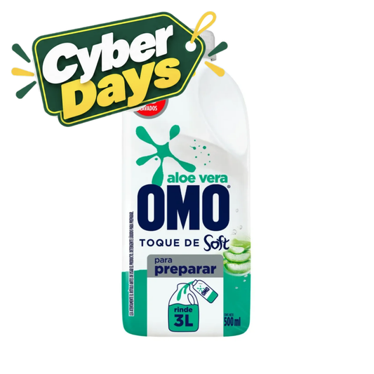 Detergente Concentrado Para Diluir Aloe Vera Omo, 500ml - Cyber Days