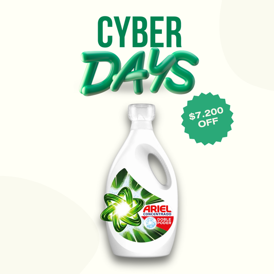 Detergente Líquido Ariel, 1.8L