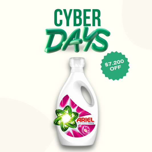 Detergente Ariel + Suavizante Downy, 1.8L