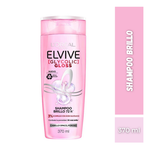 Shampoo ELVIVE Glycolic Gloss, 370ml