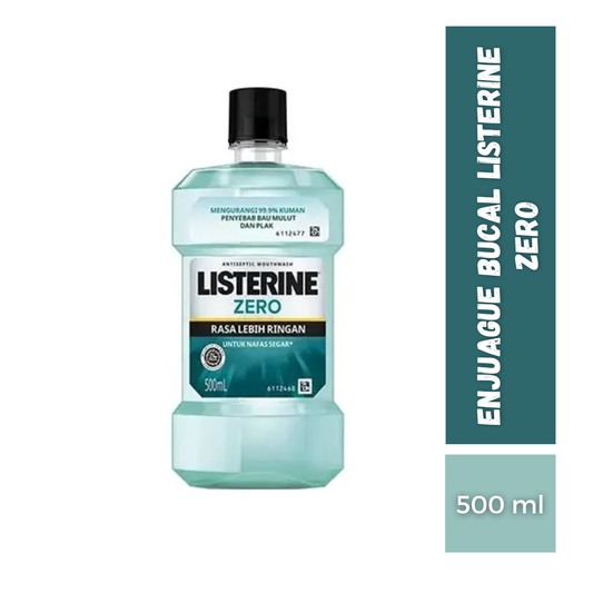 Enjuague Bucal Listerine Zero, 500ml