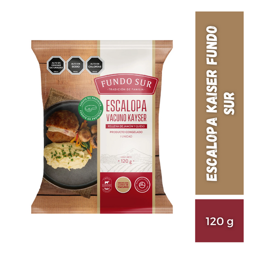 Escalopa Kayser Fundo Sur, 120g