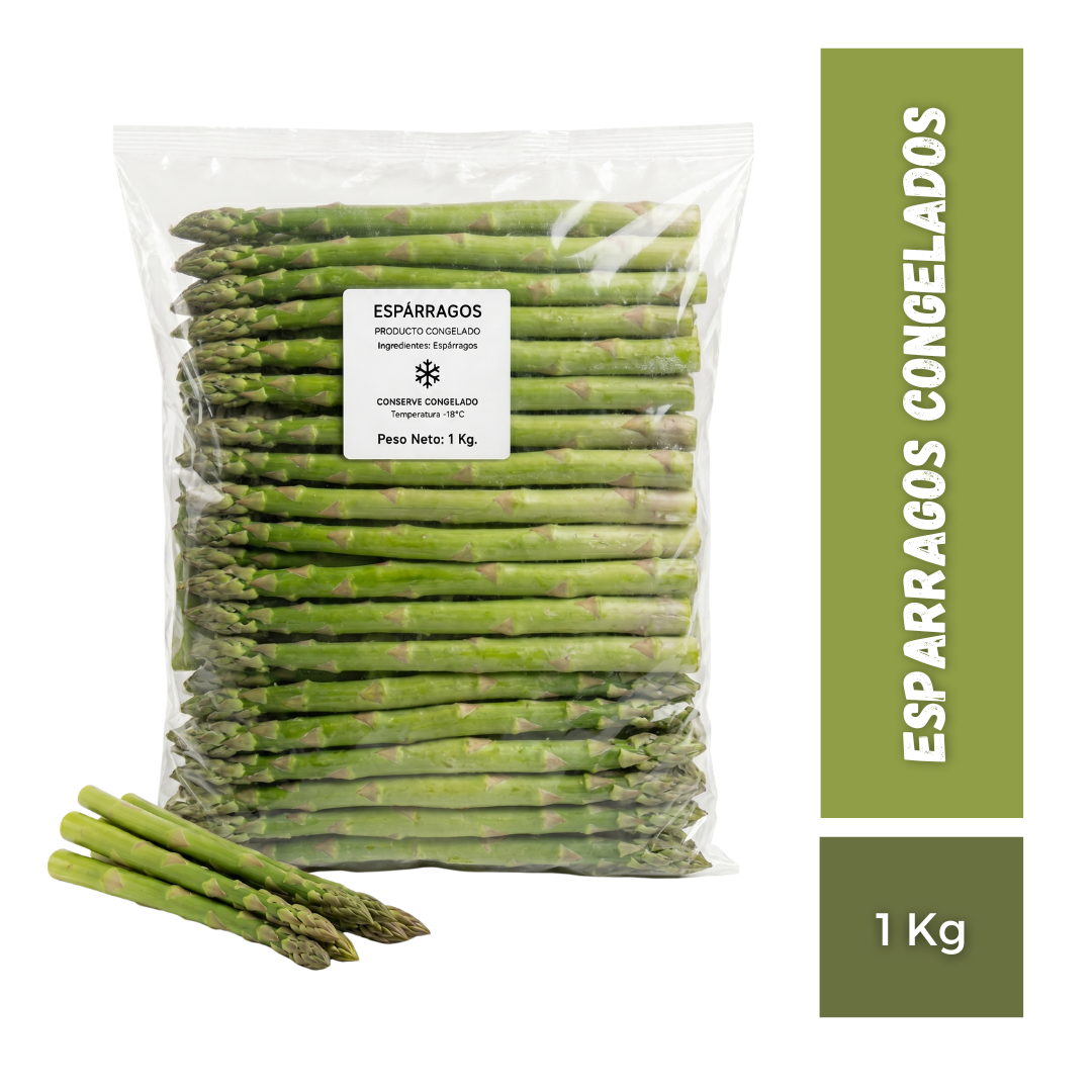 Esparragos Congelados, 1Kg
