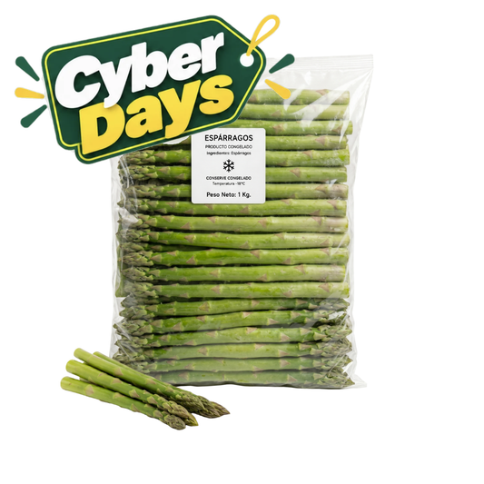 Esparragos Congelados, 1Kg - Cyber Days