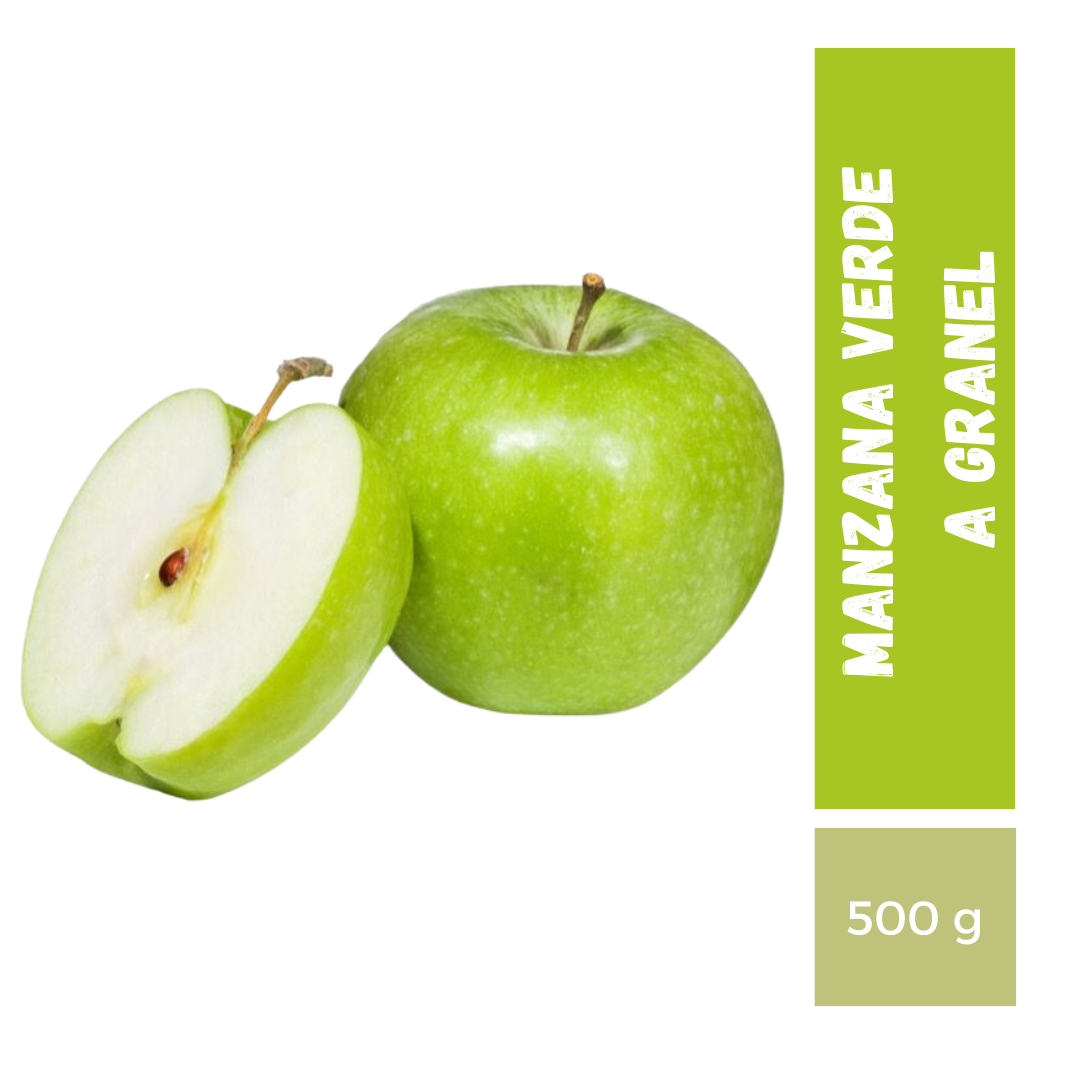 Manzana Verde a Granel 500 gr (2-3 un aprox)